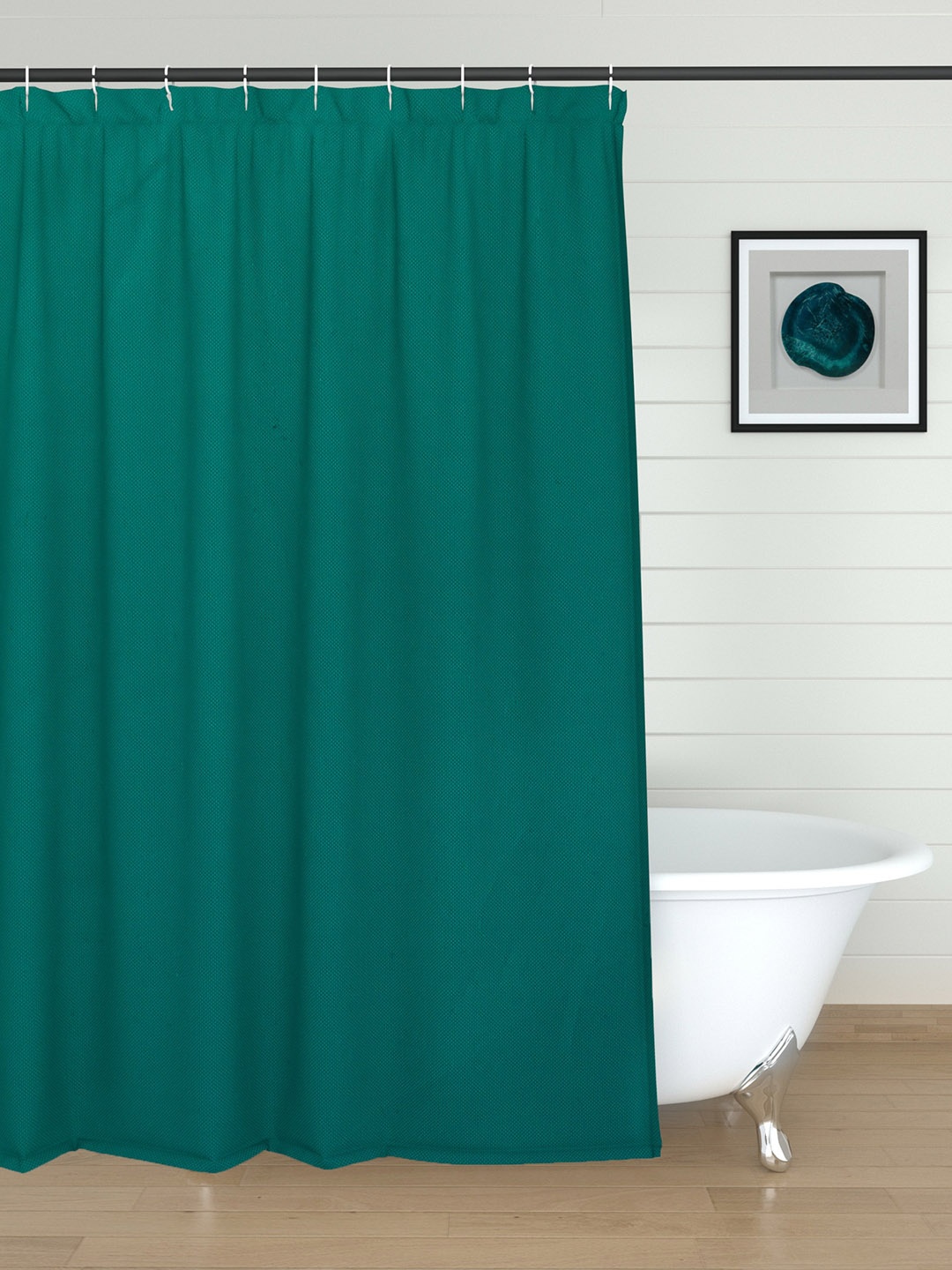 

Home Centre Emery Peva Shower Curtain, Green