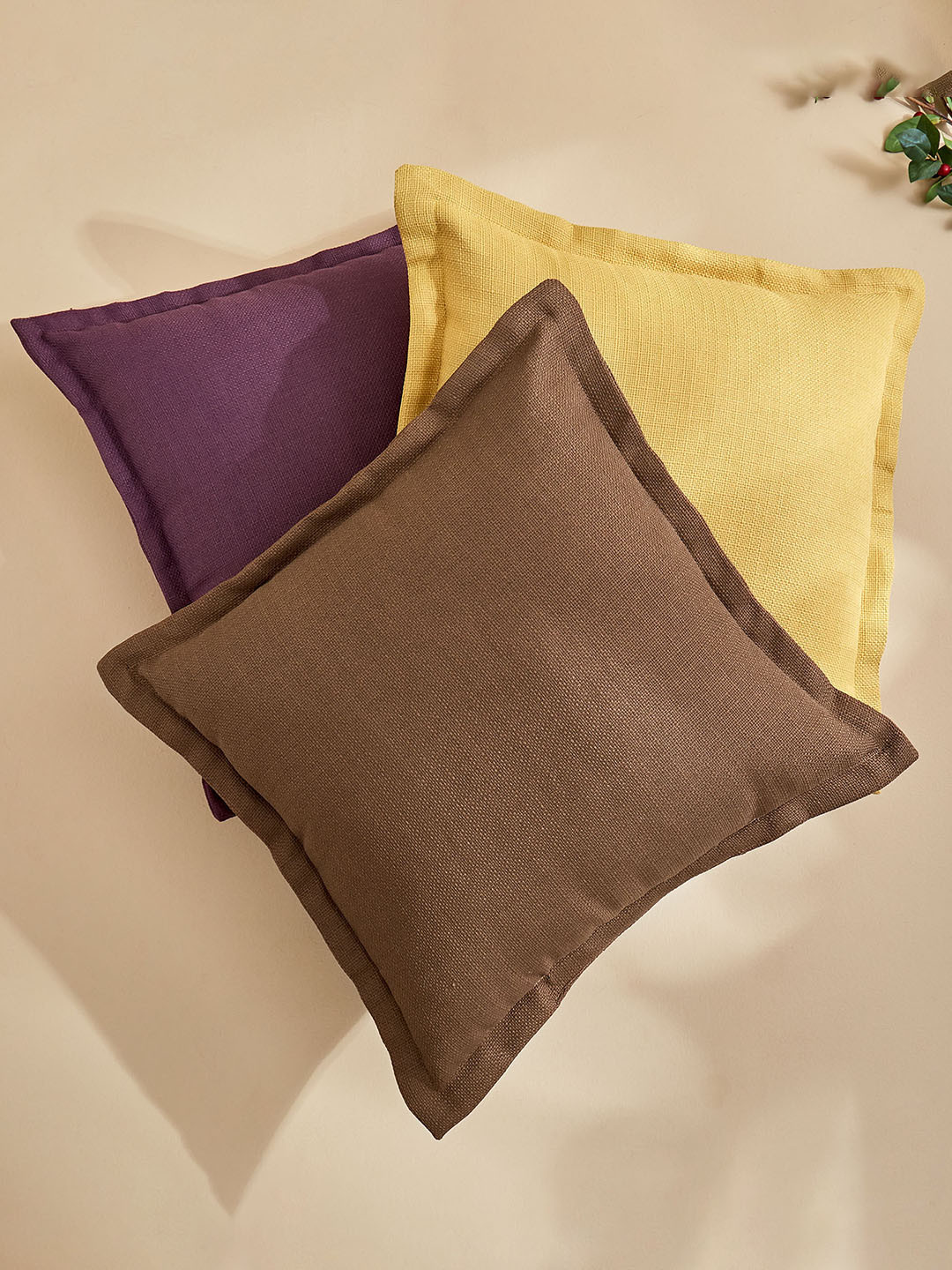 

Home Centre Purple Aspen Filled Square Pre-Filled Cushions