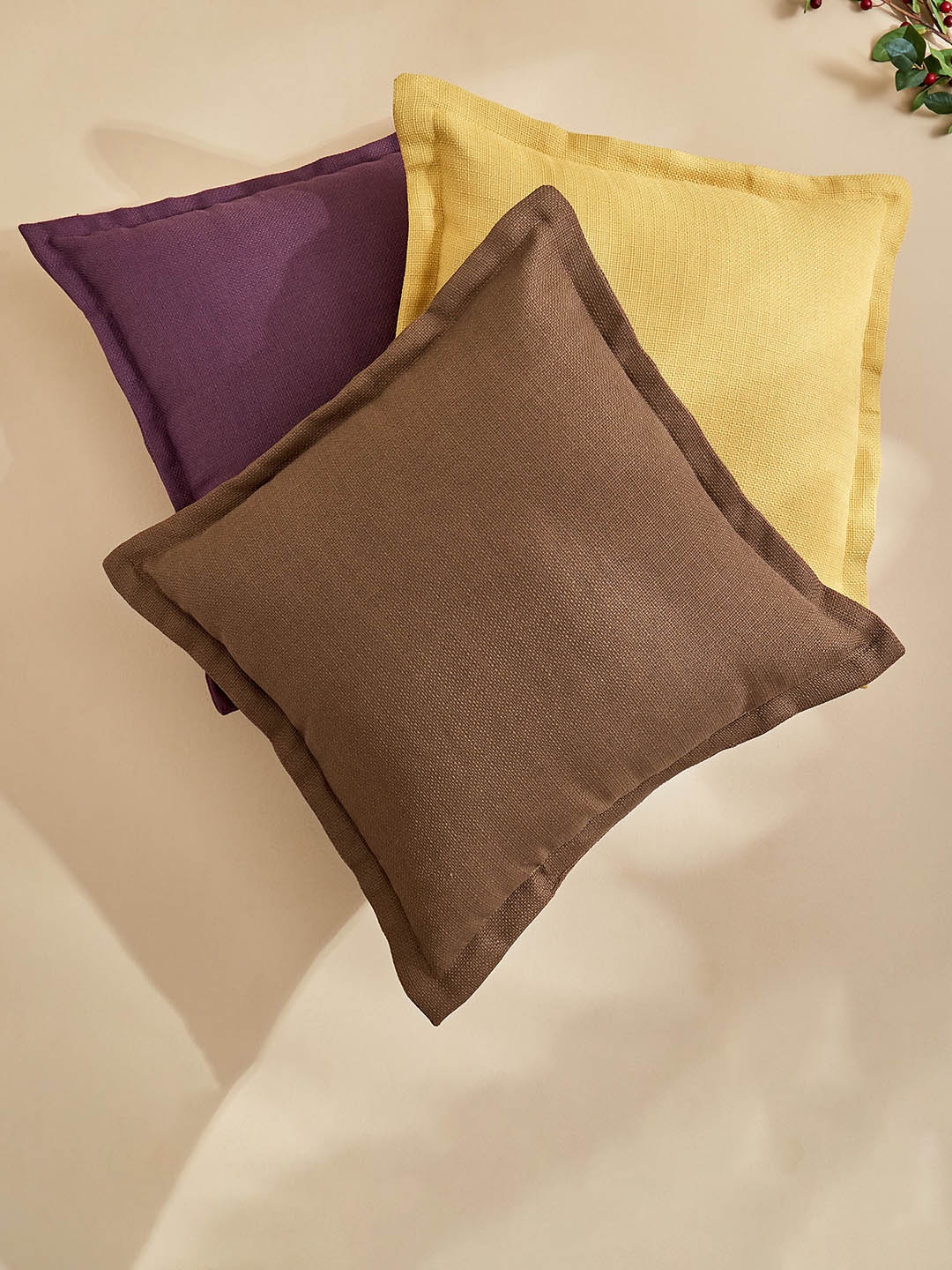 

Home Centre Yellow 2 Pieces Aspen Square Pre-Filled Cushions