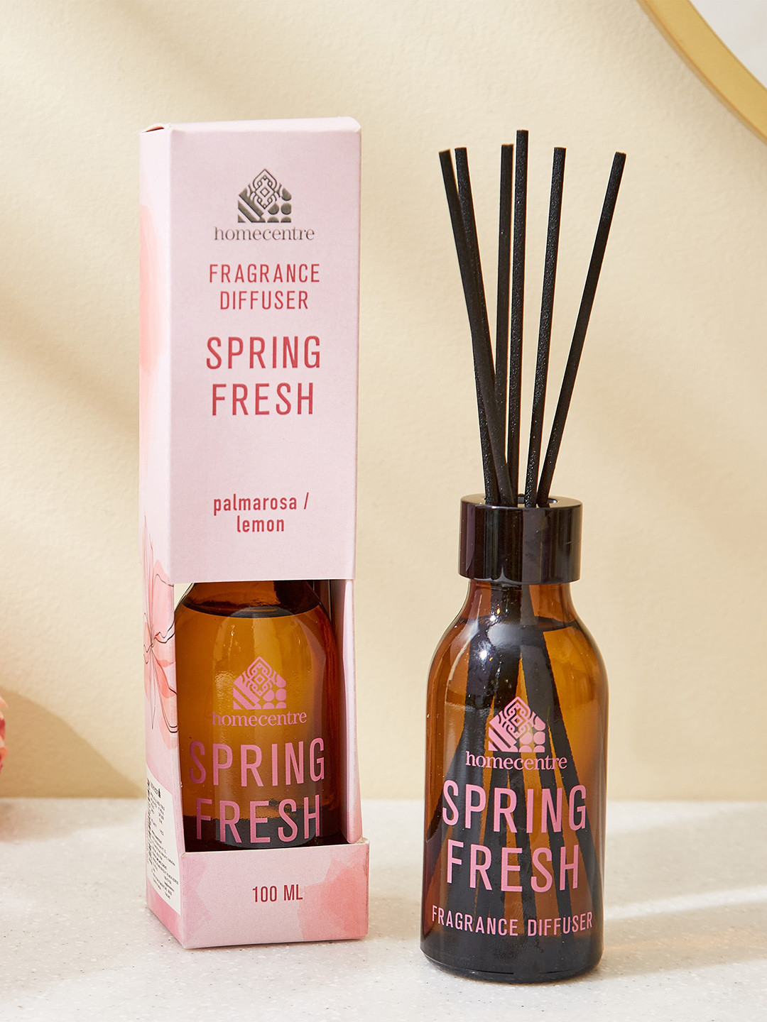 

Home Centre Yellow Enchanted Spring Fresh Reed Diffuser Set