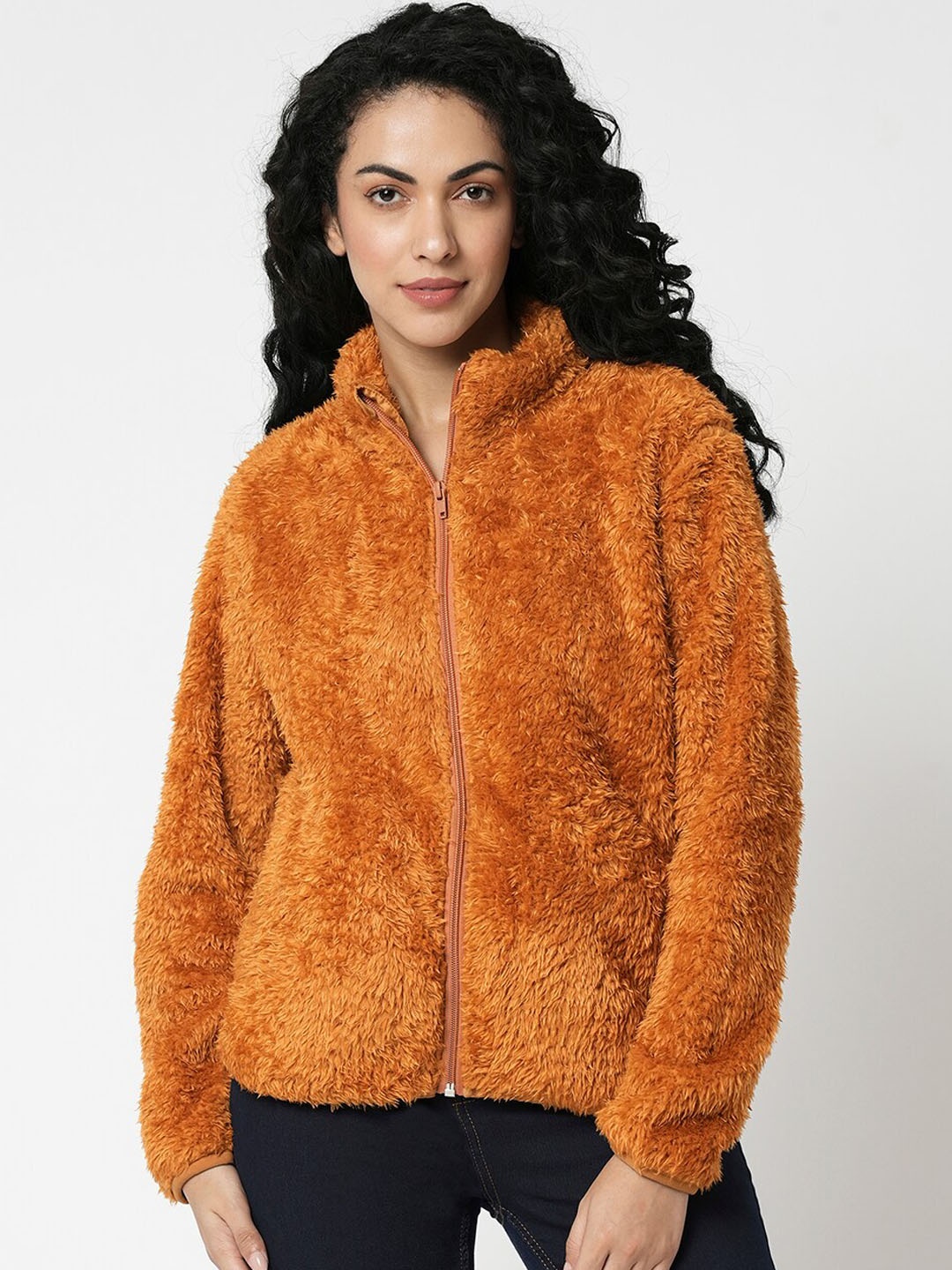 

Vero Moda Self Design Lightweight Tailored Jacket, Orange
