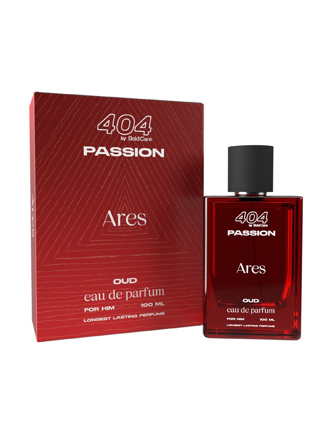 

Bold Care Men Passion Ares Oud Eau De Parfum - 100ml, Red