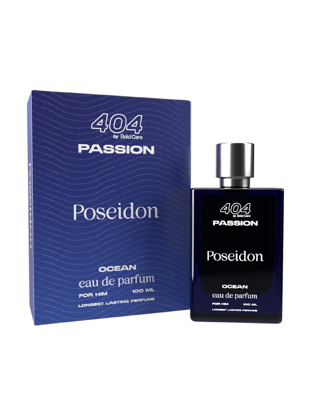 

Bold Care Men Passion Poseidon Ocean Eau De Parfum - 100ml, Blue