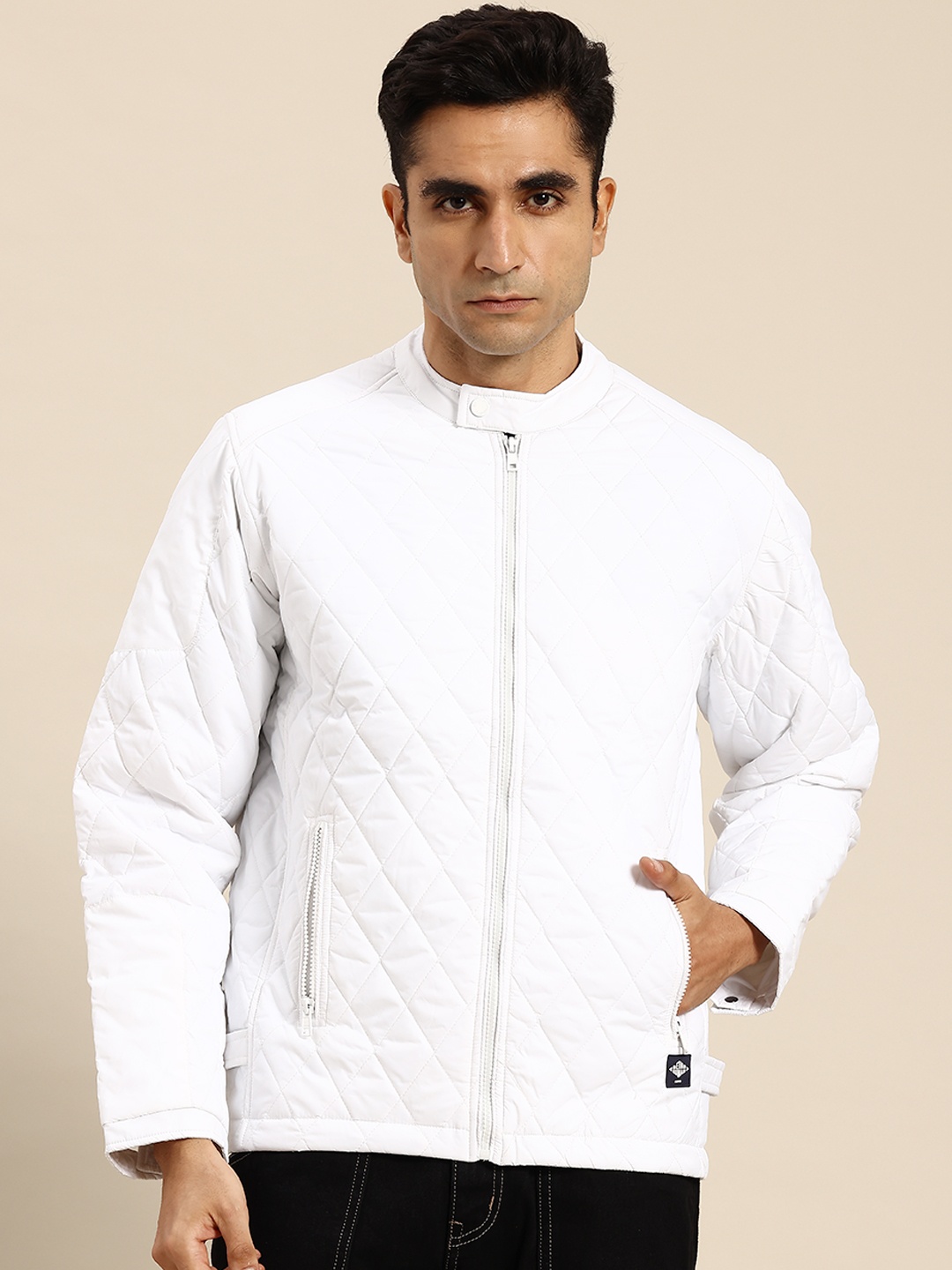 

Being Human Quilted Jacket, White