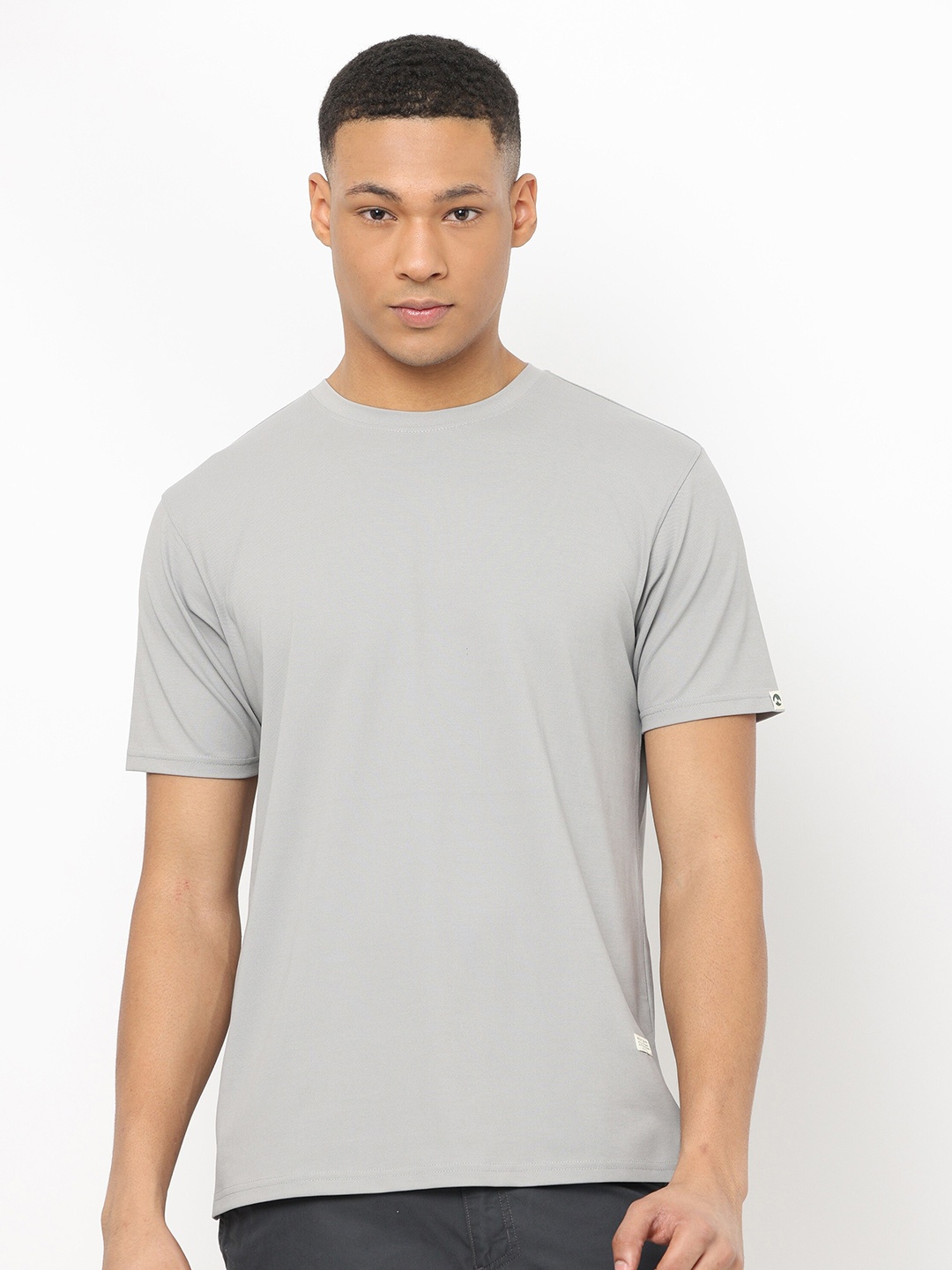 

Nektar Slim Fit Round Neck T-shirt, Grey