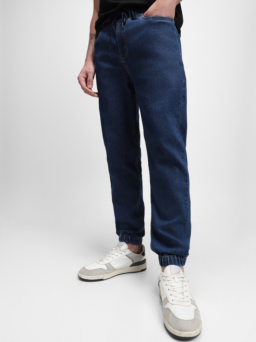 

Dennis Lingo Men Blue Jogger Jeans