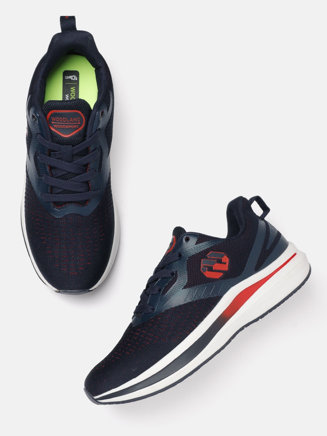 

Woodland Men Running Shoes, Navy blue