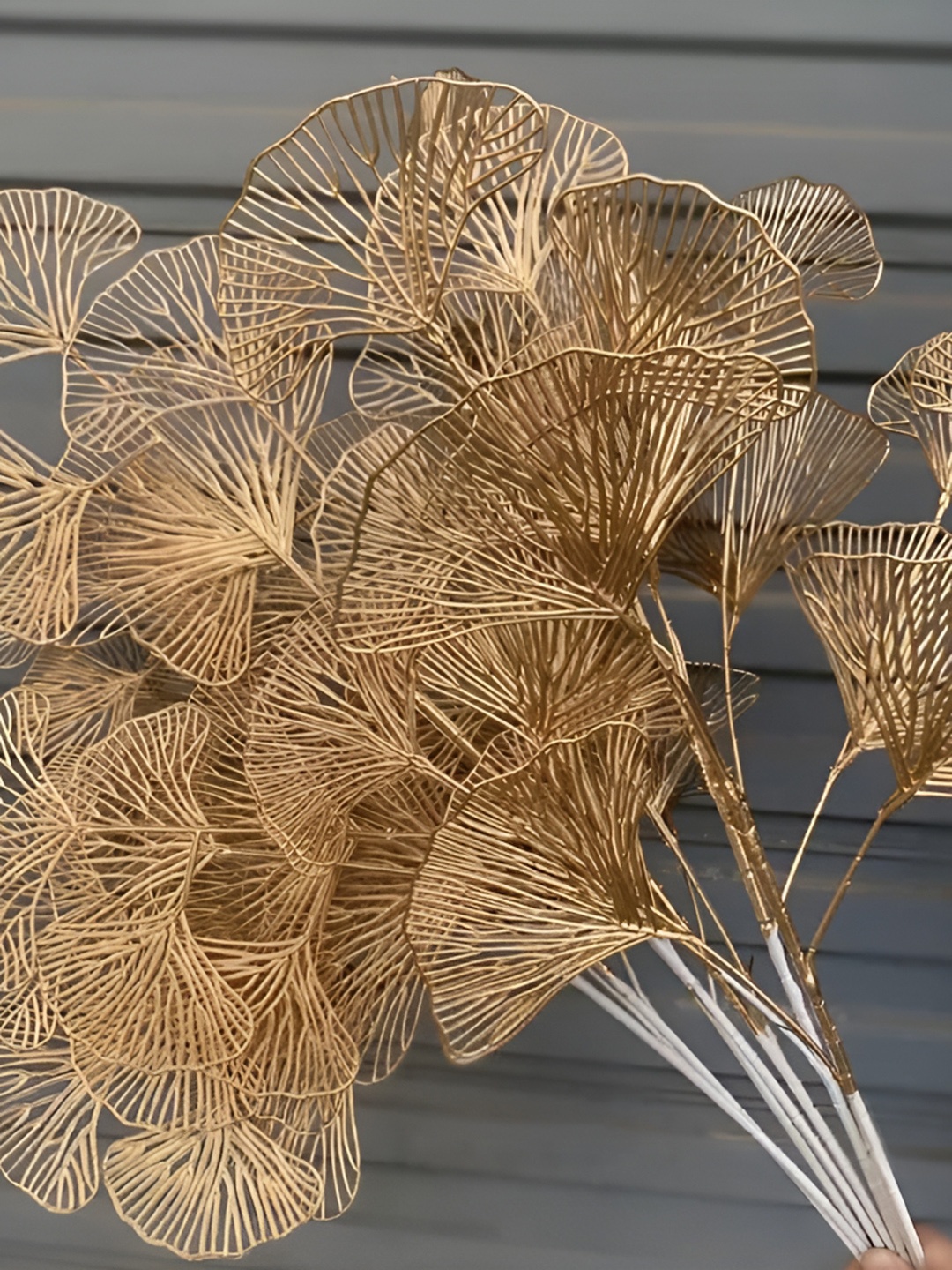 

Satyam Kraft Gold-Toned 4 Pieces Artificial Flower