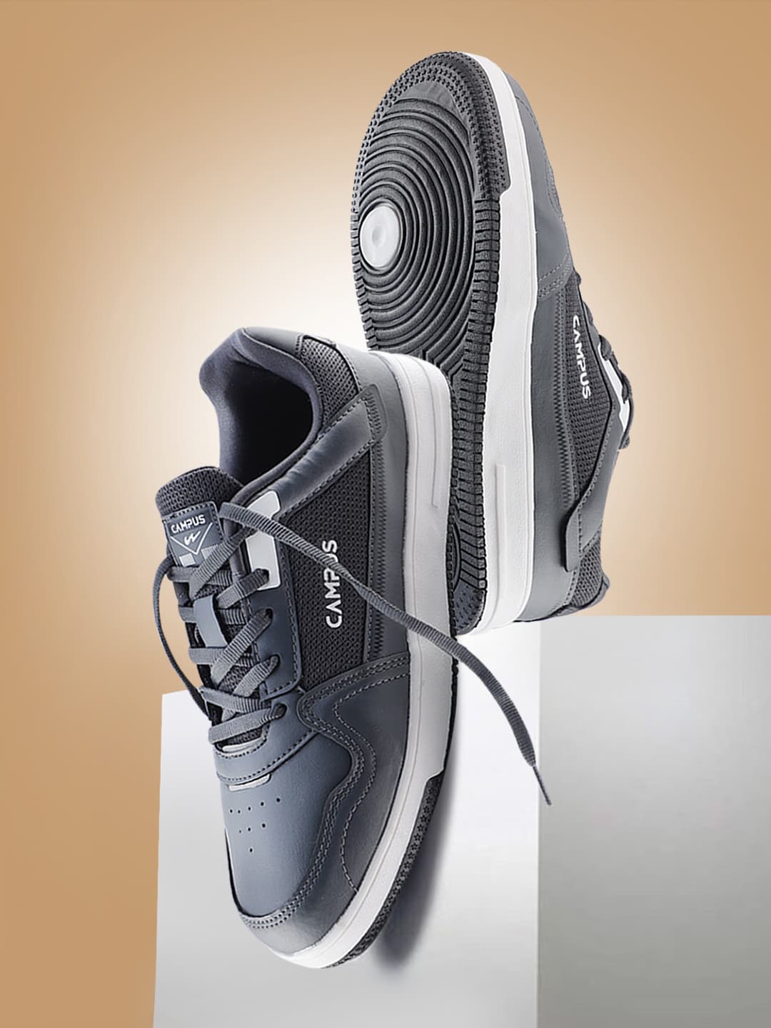 

Campus OG-08 Men Lace-Up Sneaker, Grey