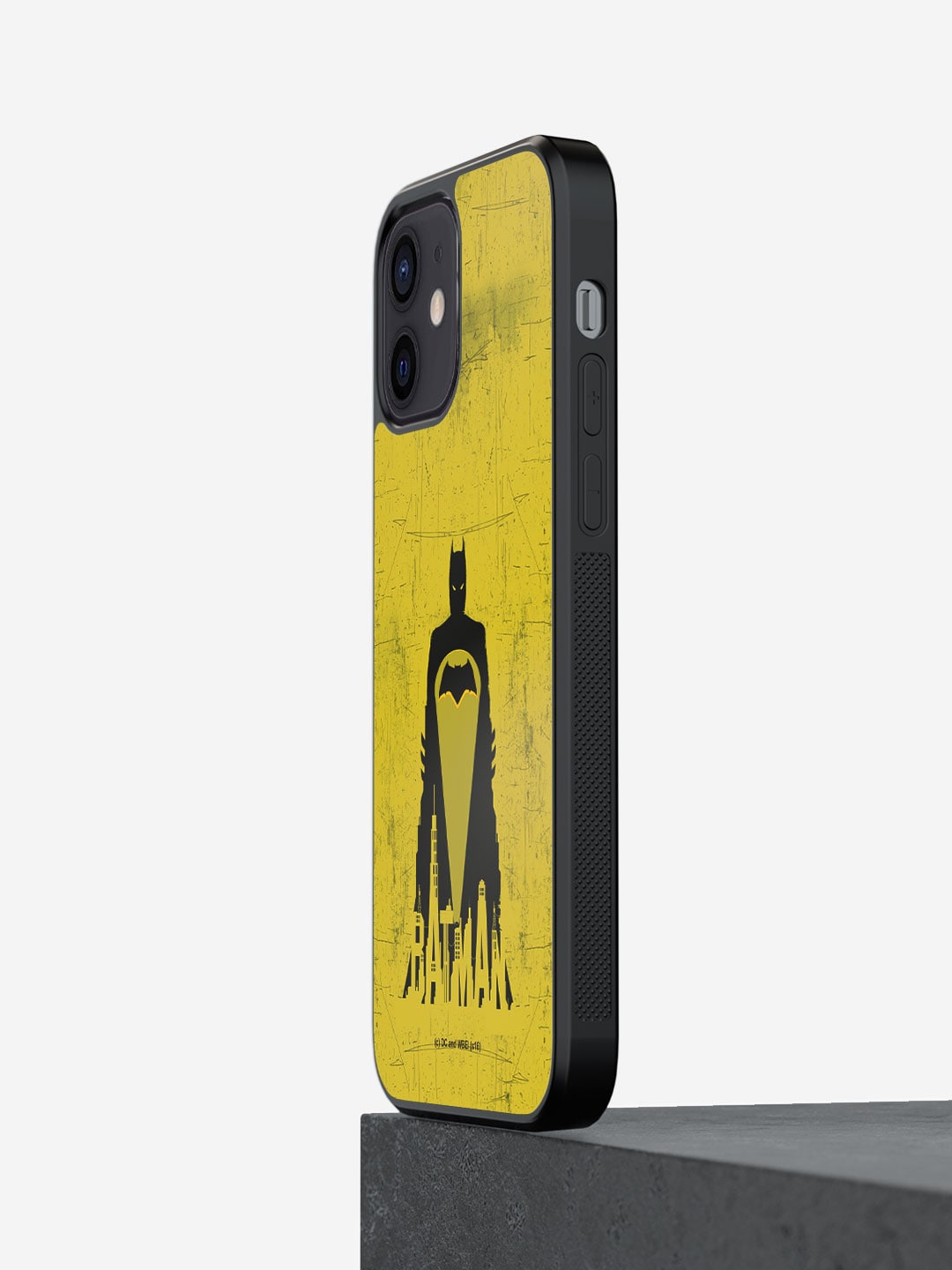 

macmerise Bat Signal iPhone 12 Bumper Case, Yellow
