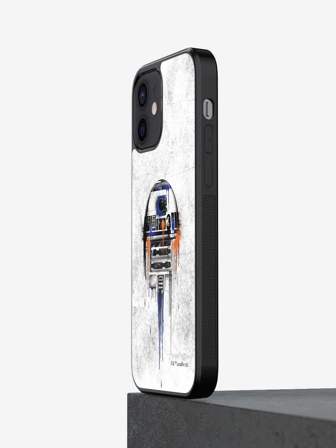 

macmerise Graphic Printed iPhone 12 Bumper Case Cover, White