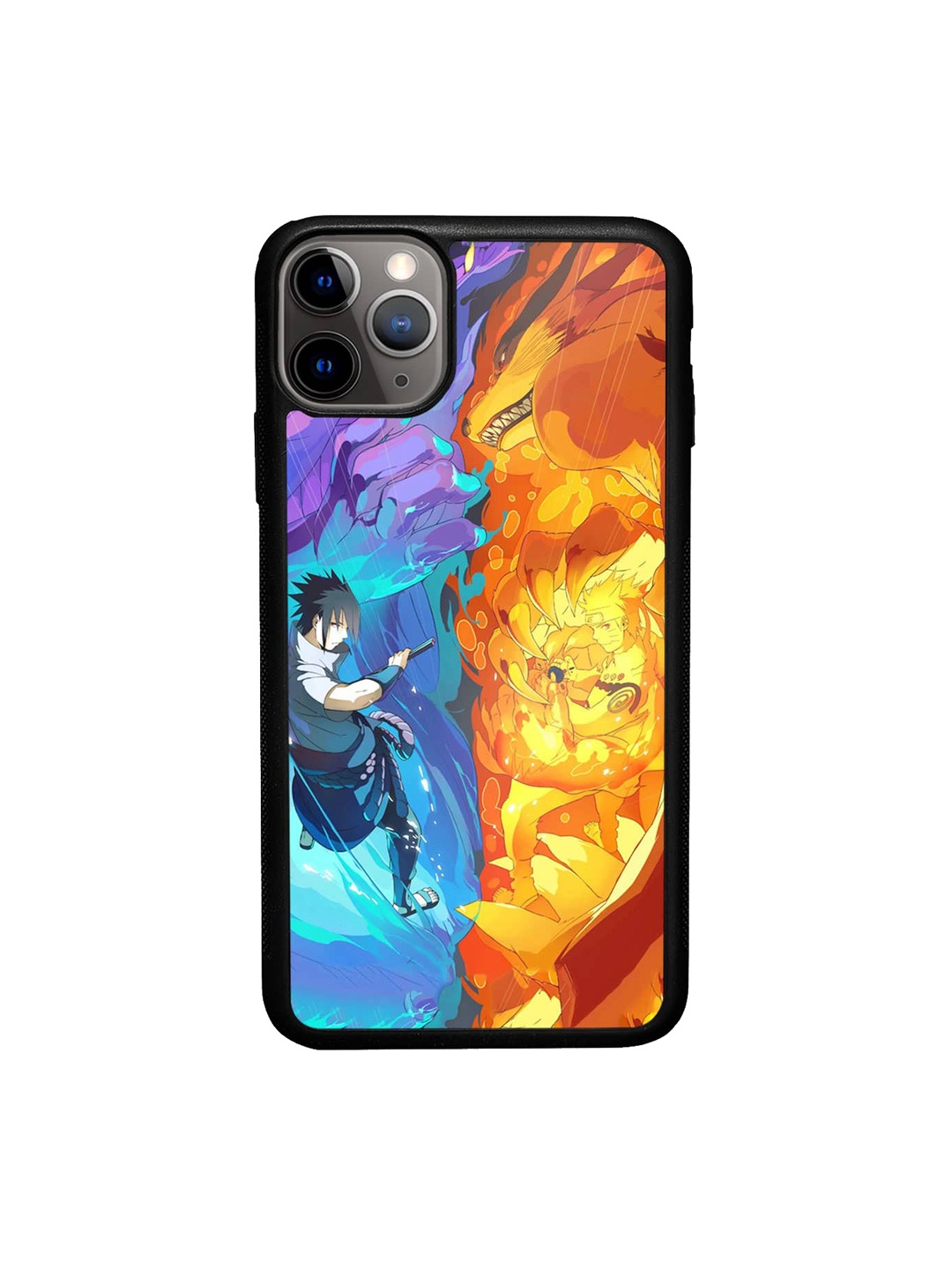 

macmerise Susanoo vs Kurama iPhone 11 Pro Max Bumper Case, Blue