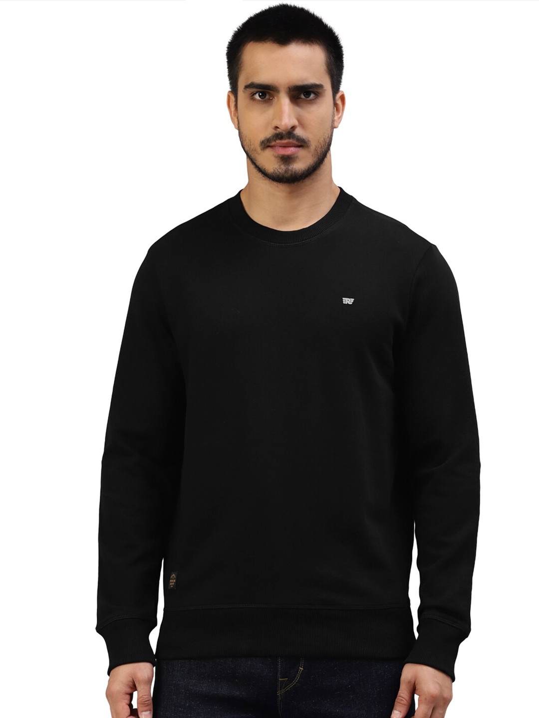 

Royal Enfield Long Sleeves Cotton Sweatshirt, Black