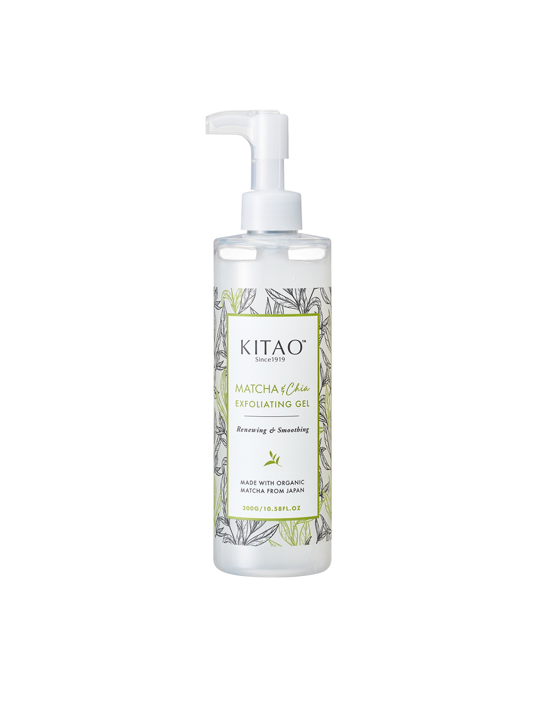 

KITAO Matcha & Chia Exfoliating Gel For Renewing & Smoothing - 300g, White