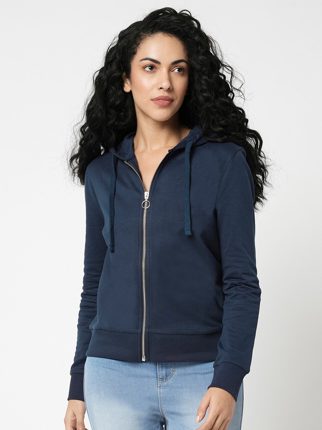 

Vero Moda Hooded Cotton Sweatshirt, Blue