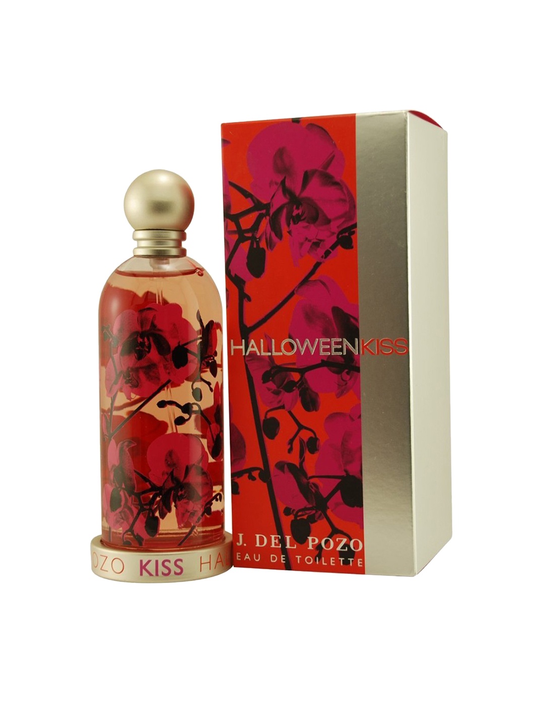

J. DEL POZO Women Halloween Kiss Eau De Toilette 100 ml, Red