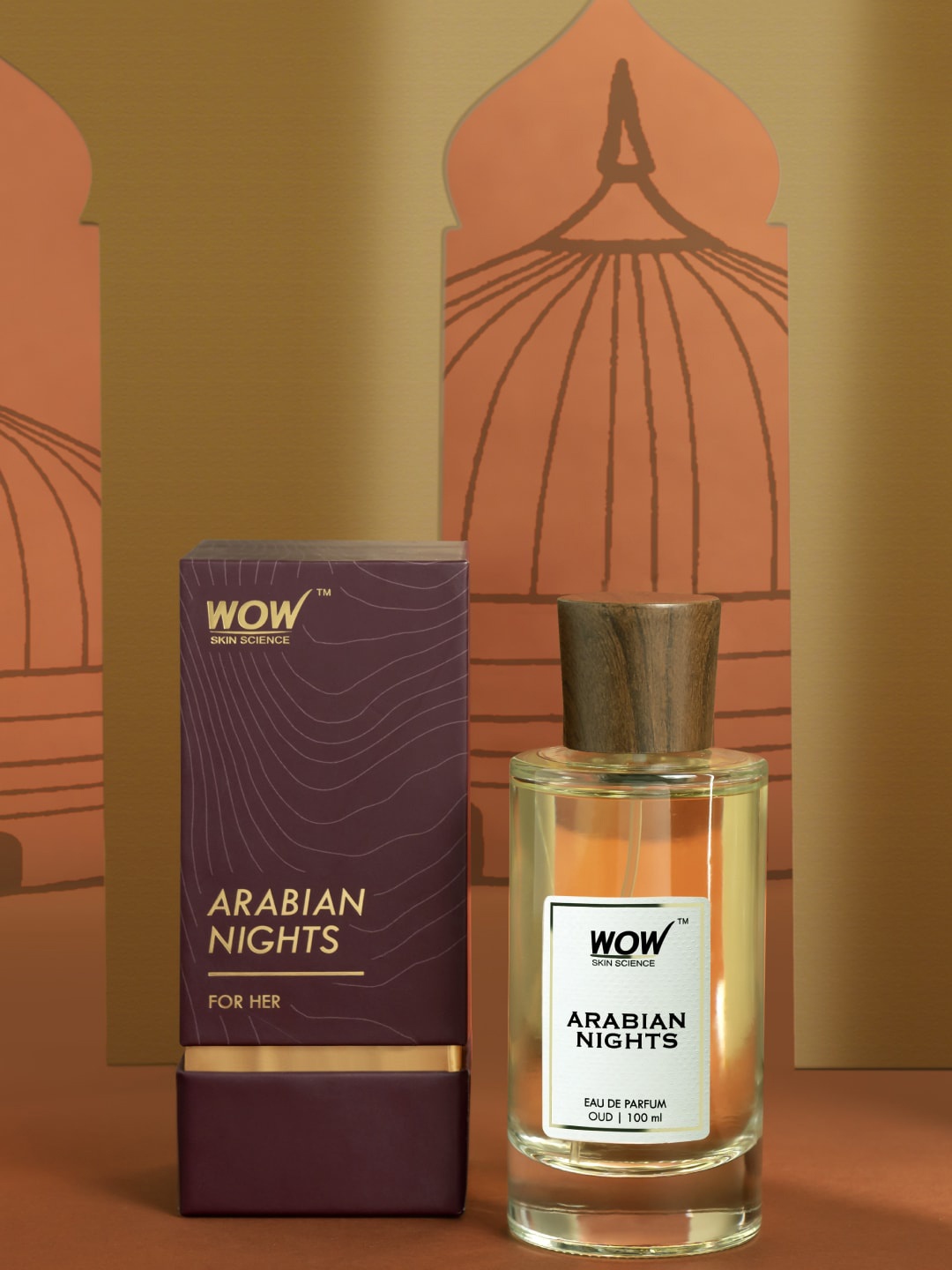 

WOW SKIN SCIENCE Women Arabian Nights Eau De Parfum - Valentine's Day Gift - 20ml, Transparent