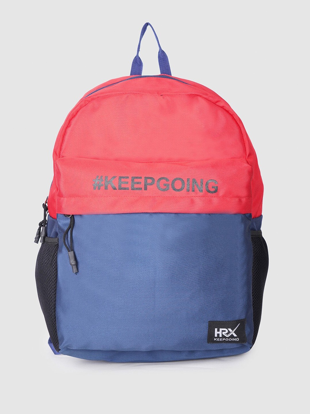 

HRX by Hrithik Roshan Unisex ClimaCool Typography Printed Backpack Up to 16 inch Laptop, Red
