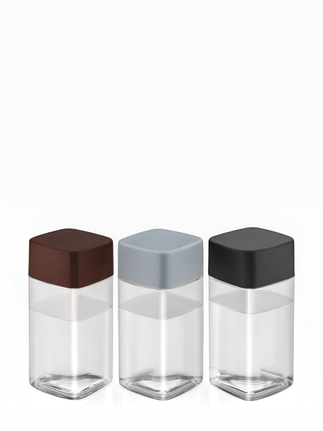 

OMORTEX 3 Pcs Stainless Steel Water Bottles - 750 ML Each, Grey