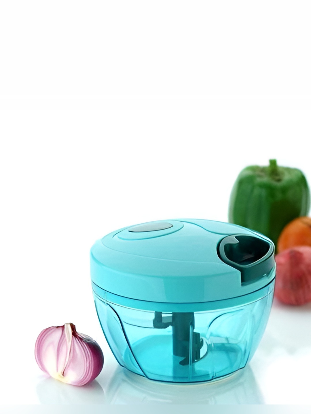 

OMORTEX Sea Green Stainless Steel Vegetable Chopper