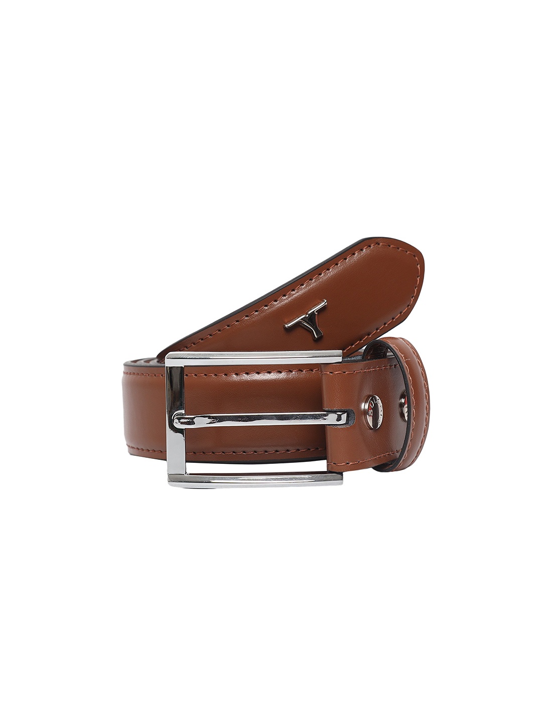 

BULCHEE Men Leather Formal Belt, Brown