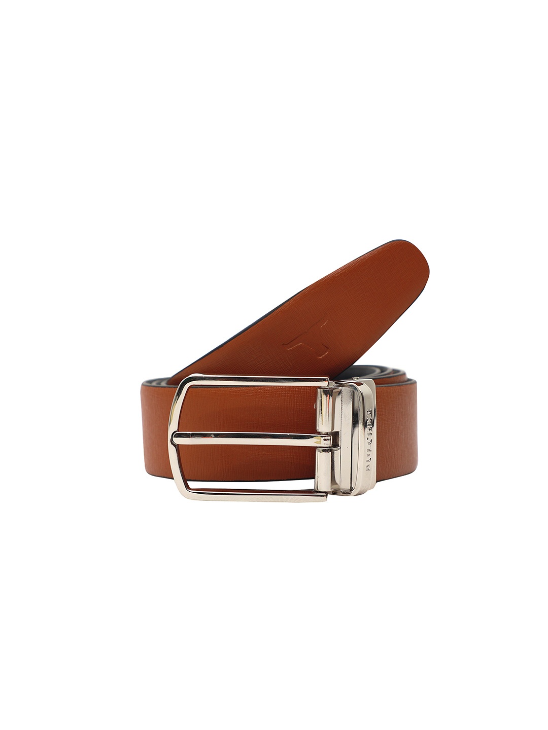 

BULCHEE Men Leather Slim Formal Belt, Brown