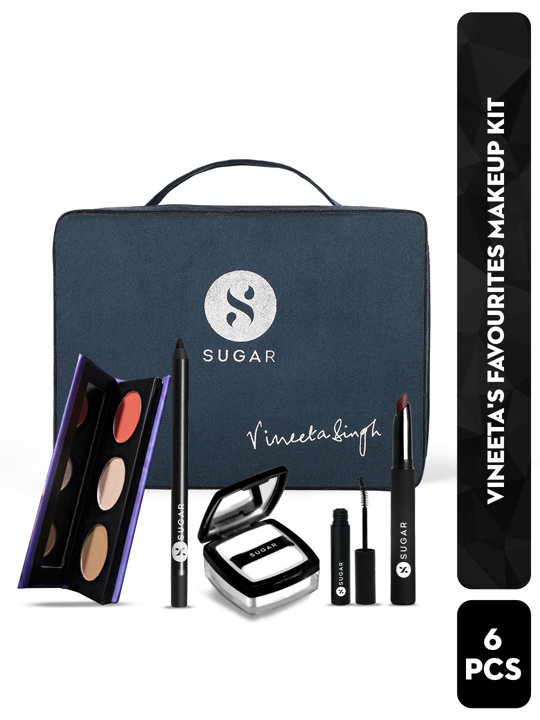 

SUGAR Vineeta Singh Makeup Kit, Black