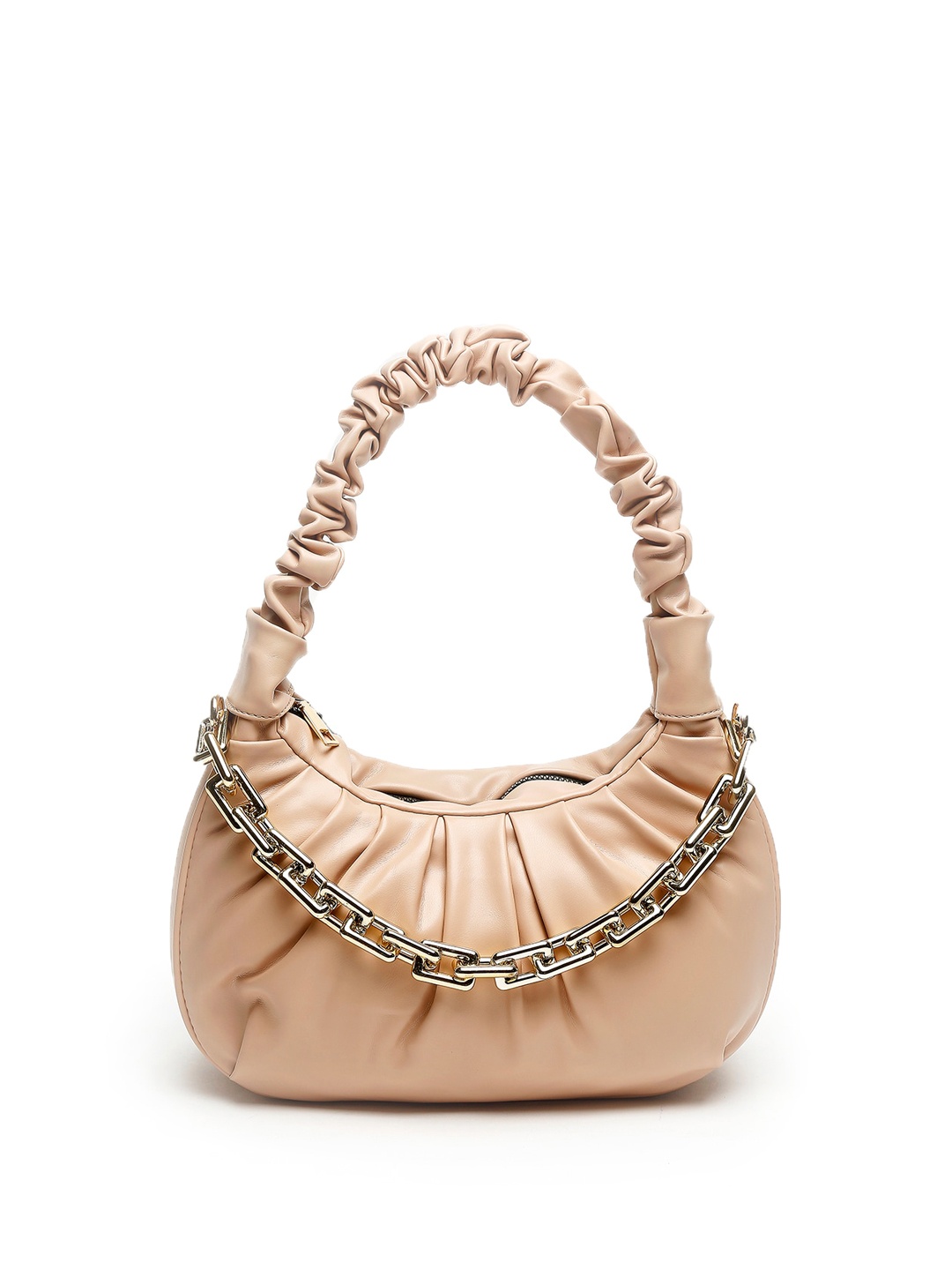 

Apsis Textured Half Moon Handheld Bag, Pink