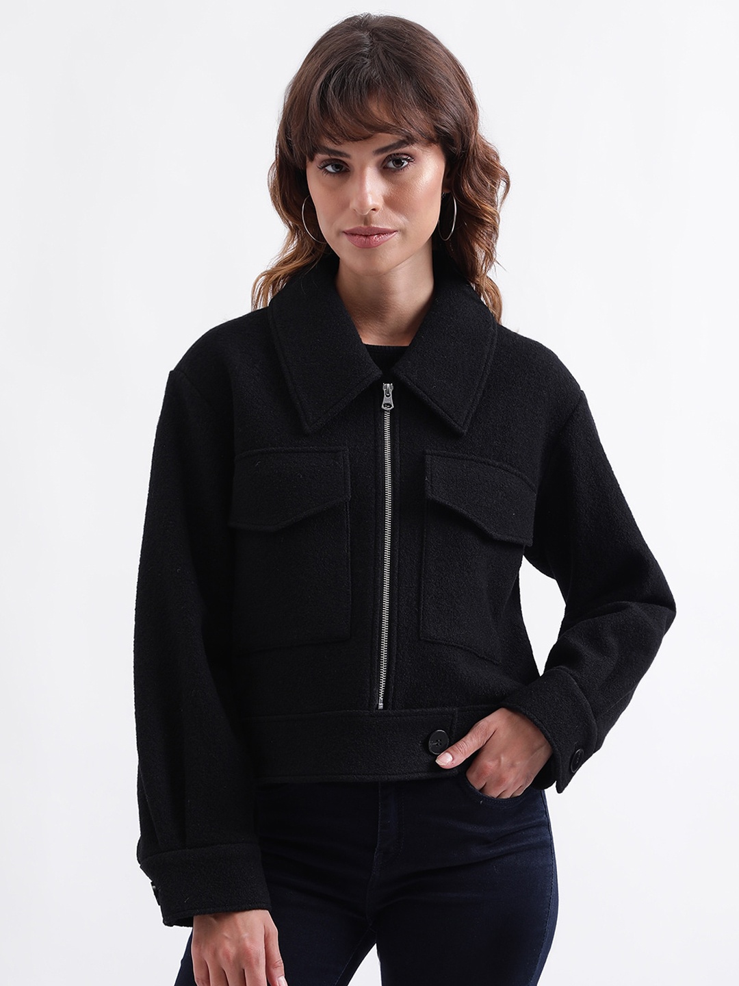 

GANT Spread Collar Tailored Jacket, Black