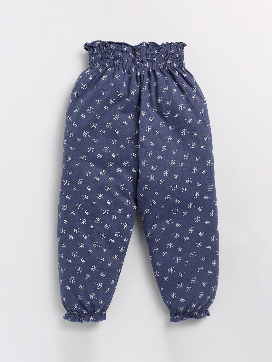 

BAESD Girls Floral Printed Jogger, Blue