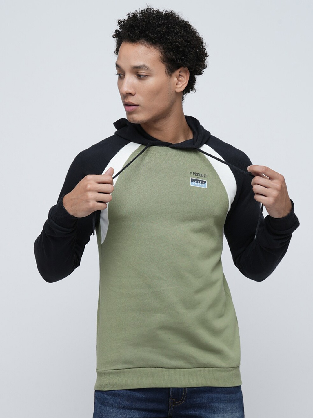 

Jack & Jones Hooded Pullover Sweatshirt, Green