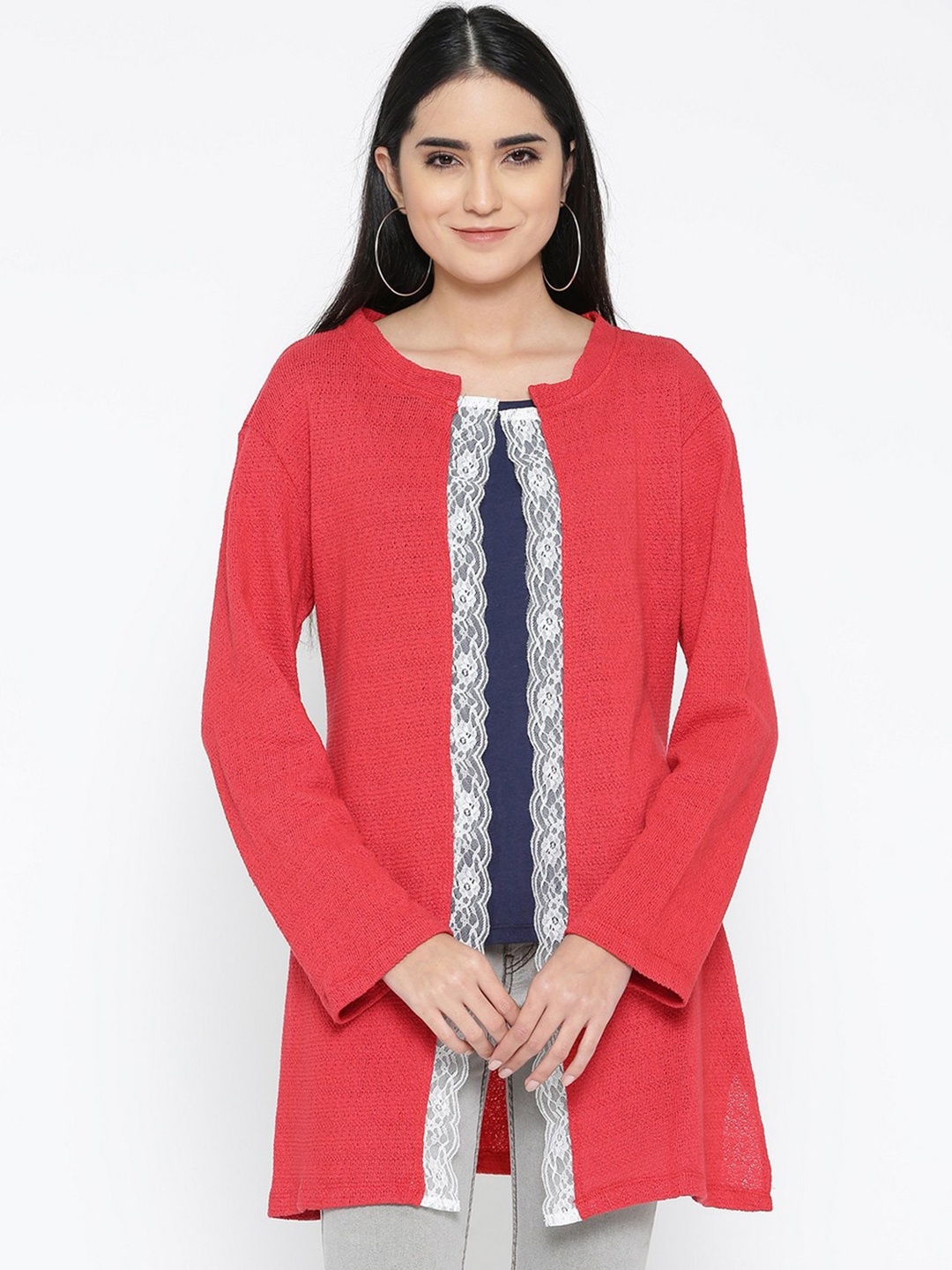 

BAESD Lightweight Longline Tailored Jacket, Red