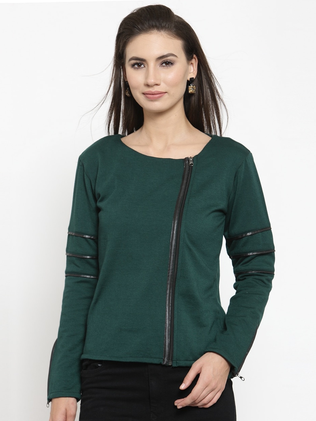 

BAESD Fleece Lightweight Tailored Jacket, Teal