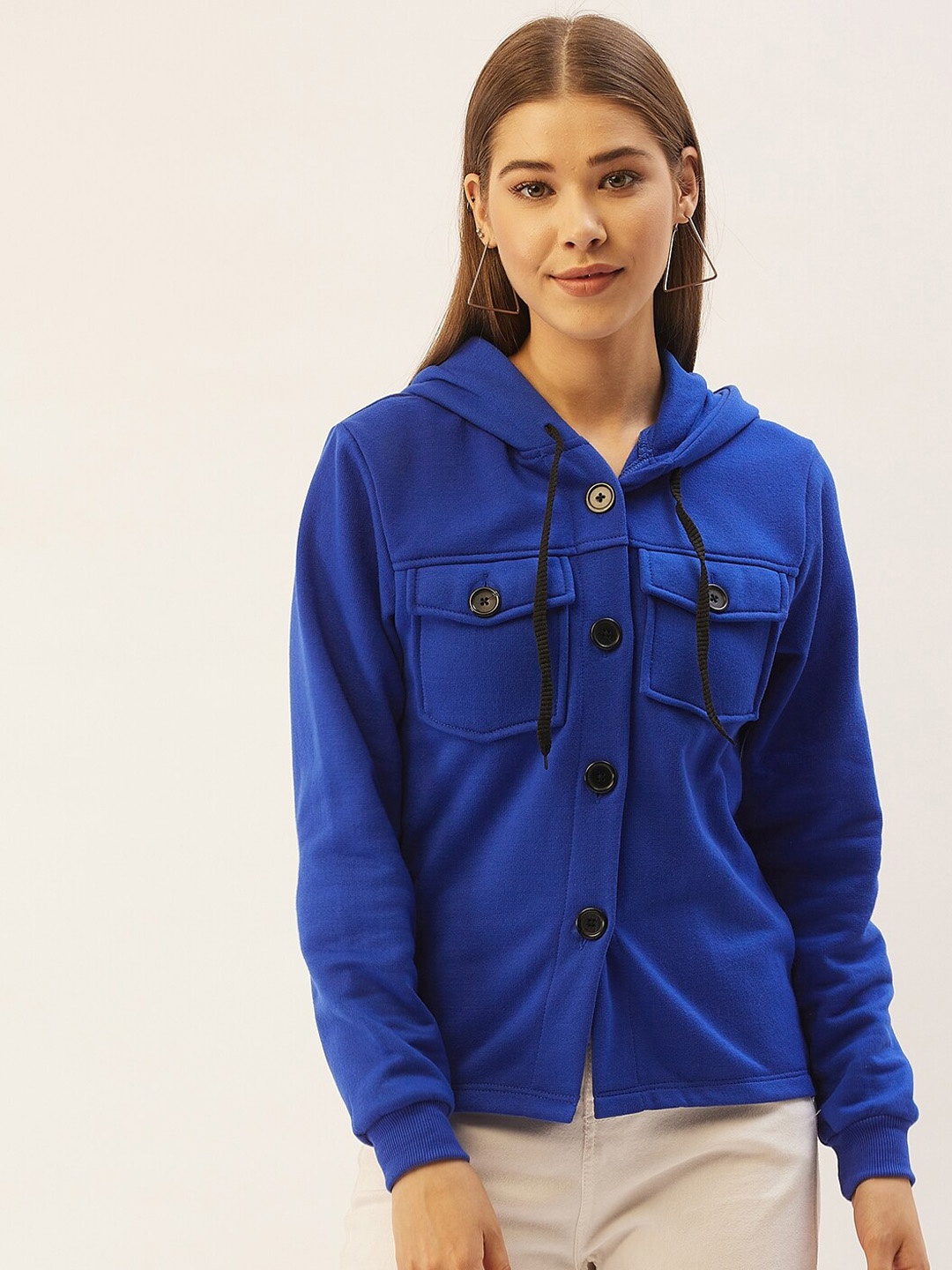 

BAESD Lightweight Hooded Tailored Jacket, Blue