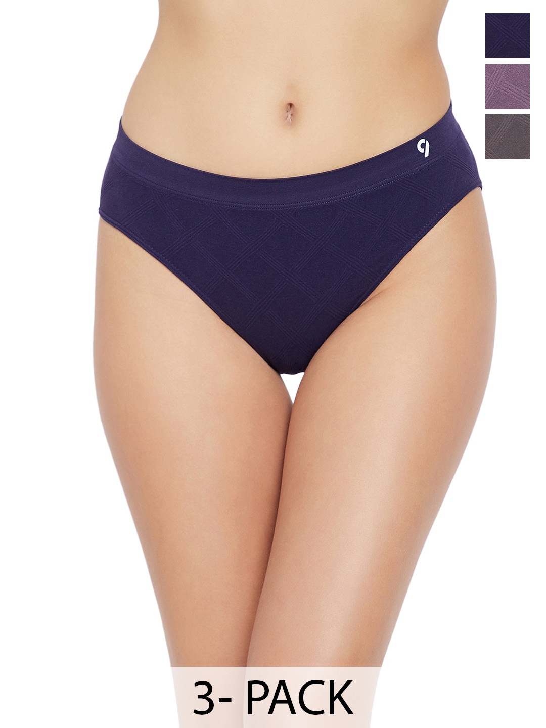 C9 AIRWEAR Seamless Pack Of 3 Assorted Bikini Briefs