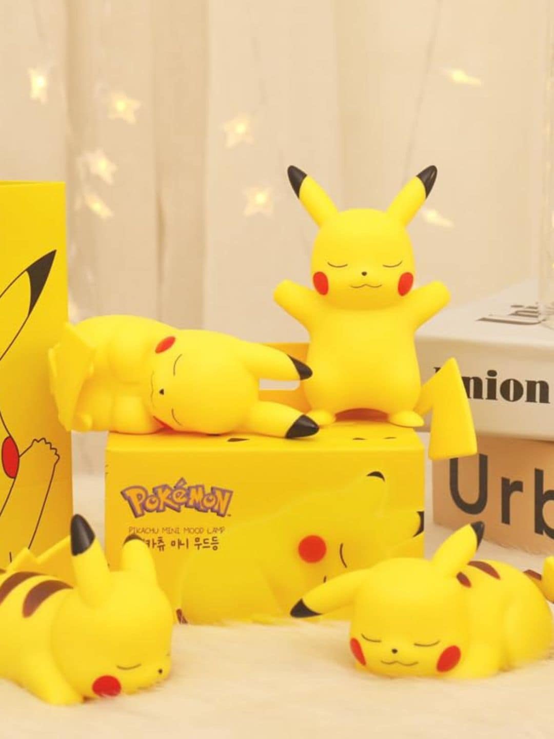 

DecorTwist Yellow Pokemon Pikachu Night Lamp