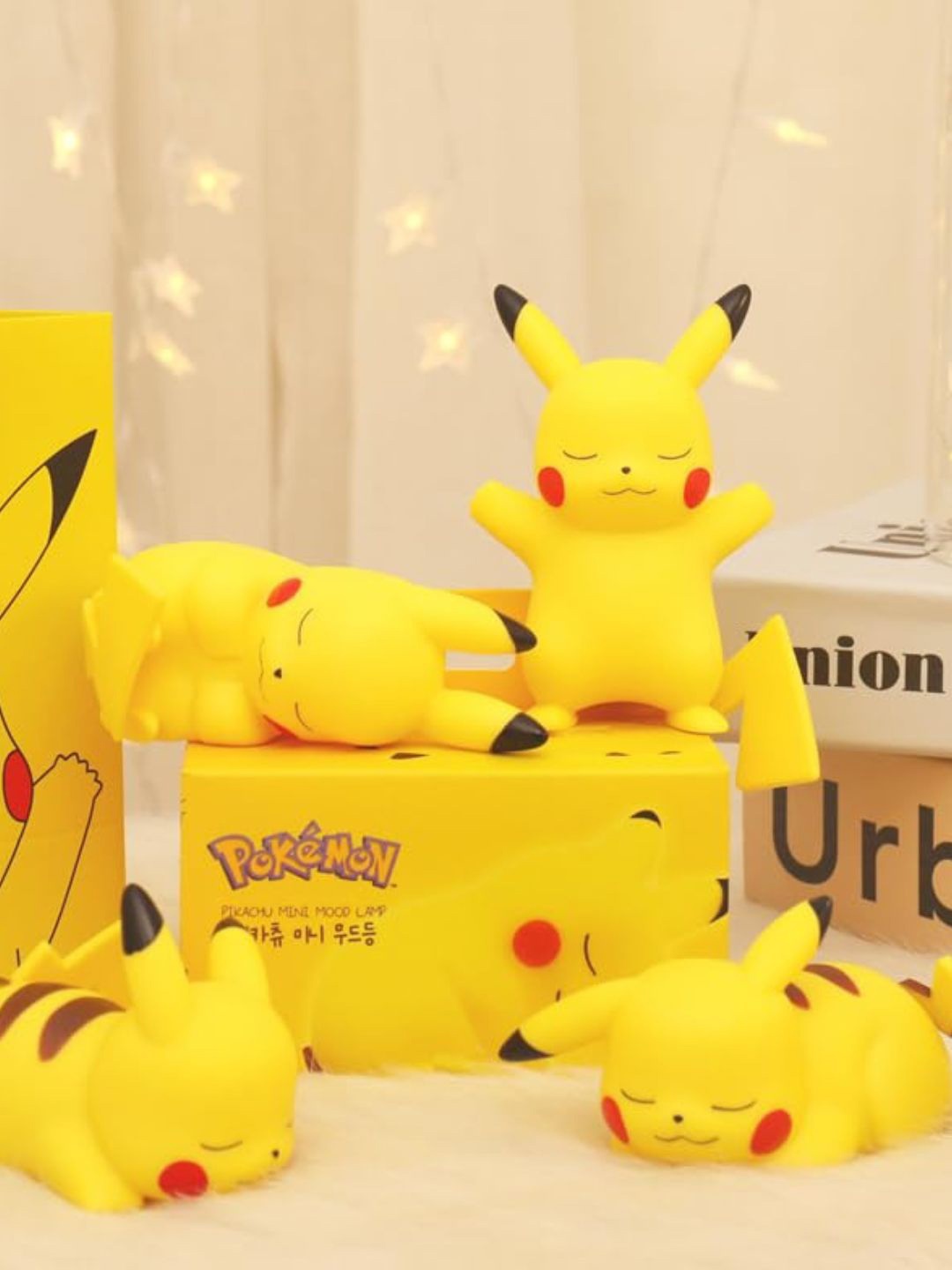 

DecorTwist Pokemon Pikachu Night Lamp For Kids, Yellow