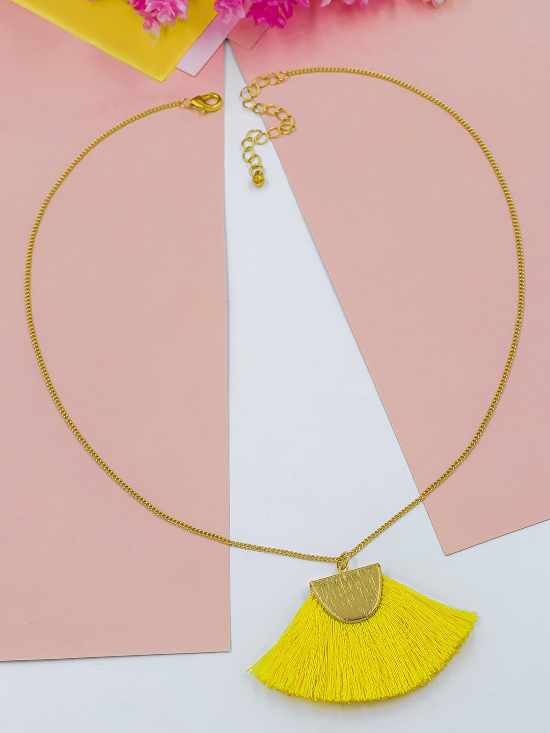 

Bellofox Yellow Gold-Plated Statement Necklace