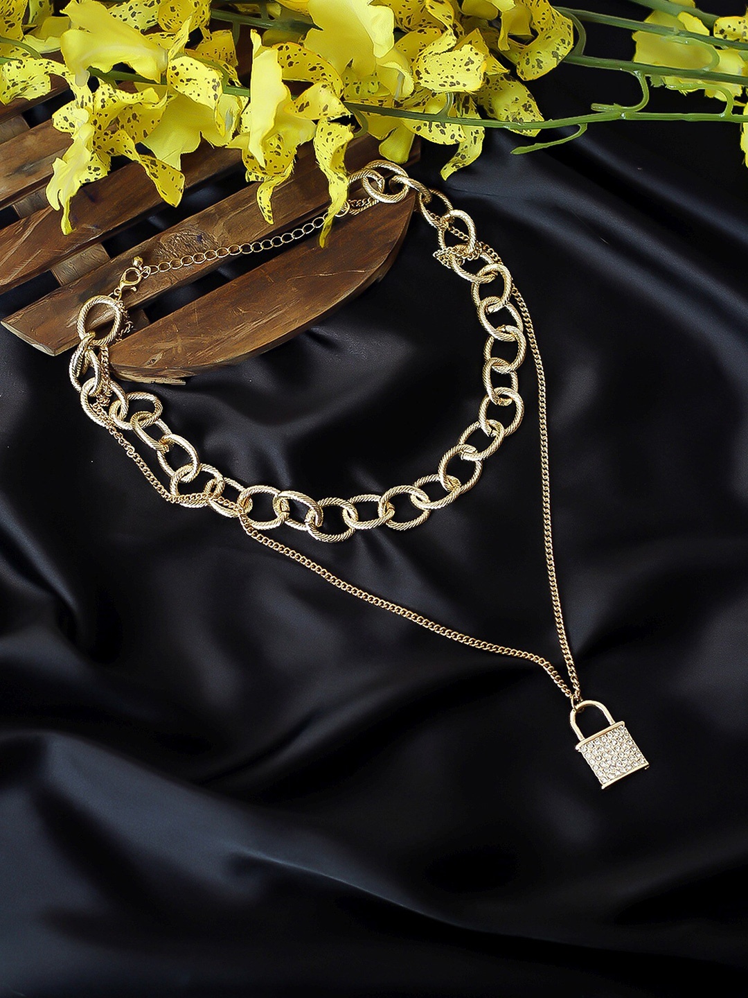 

Bellofox Gold-Toned Gold-Plated Layered Chain