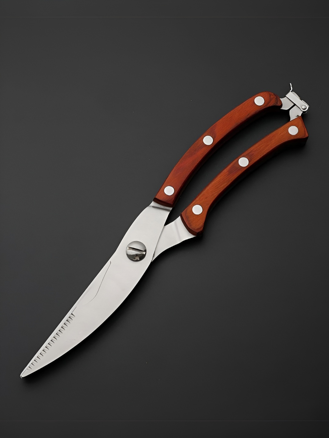 

YELONA Brown Stainless Steel Poultry Shears