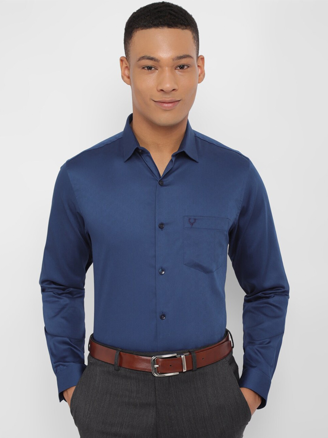 

Allen Solly Slim Fit Formal Shirt, Blue