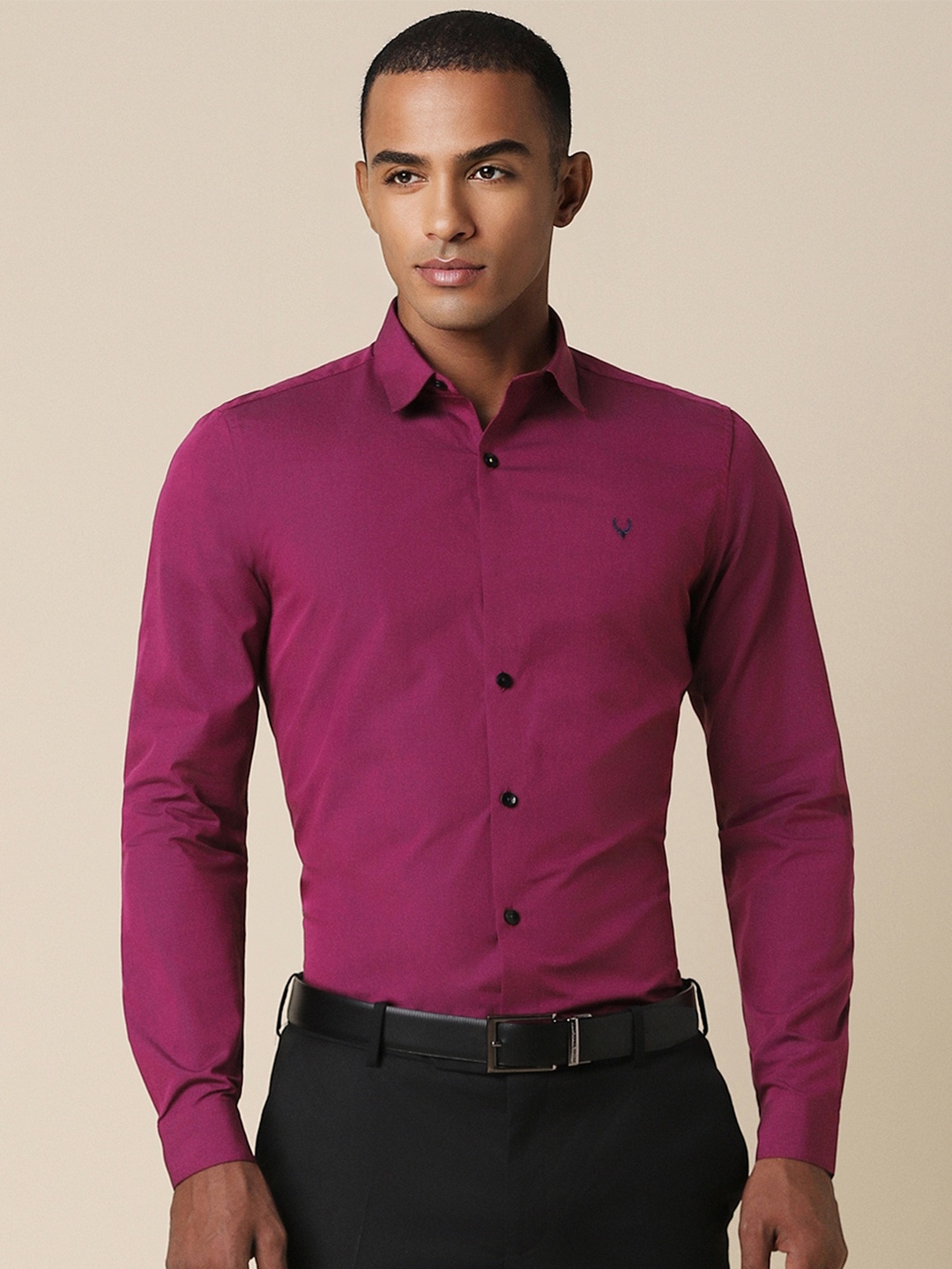 

Allen Solly Sport Men Pink Slim Fit Formal Shirt