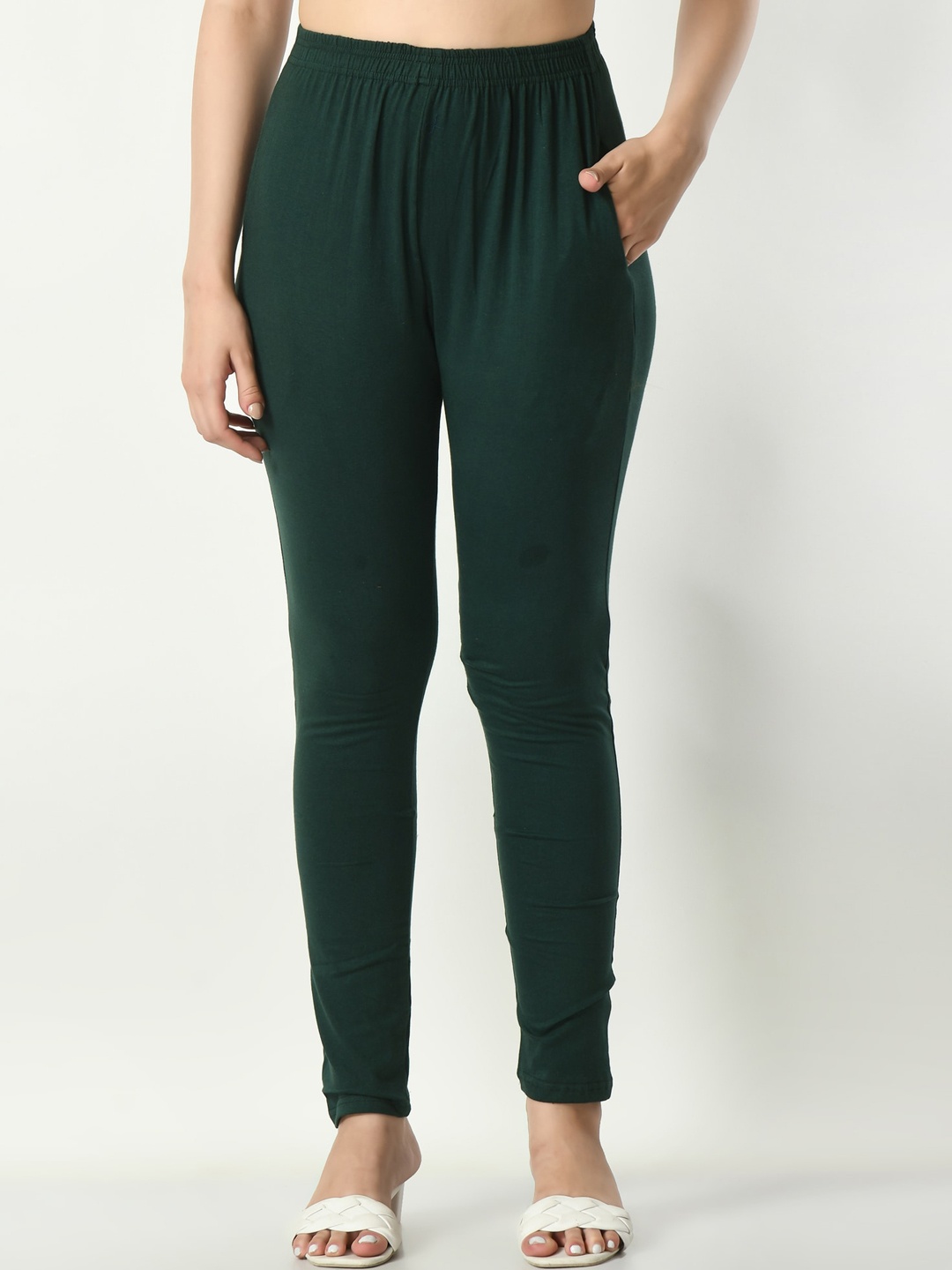 

BAESD Ankle-Length Leggings, Green