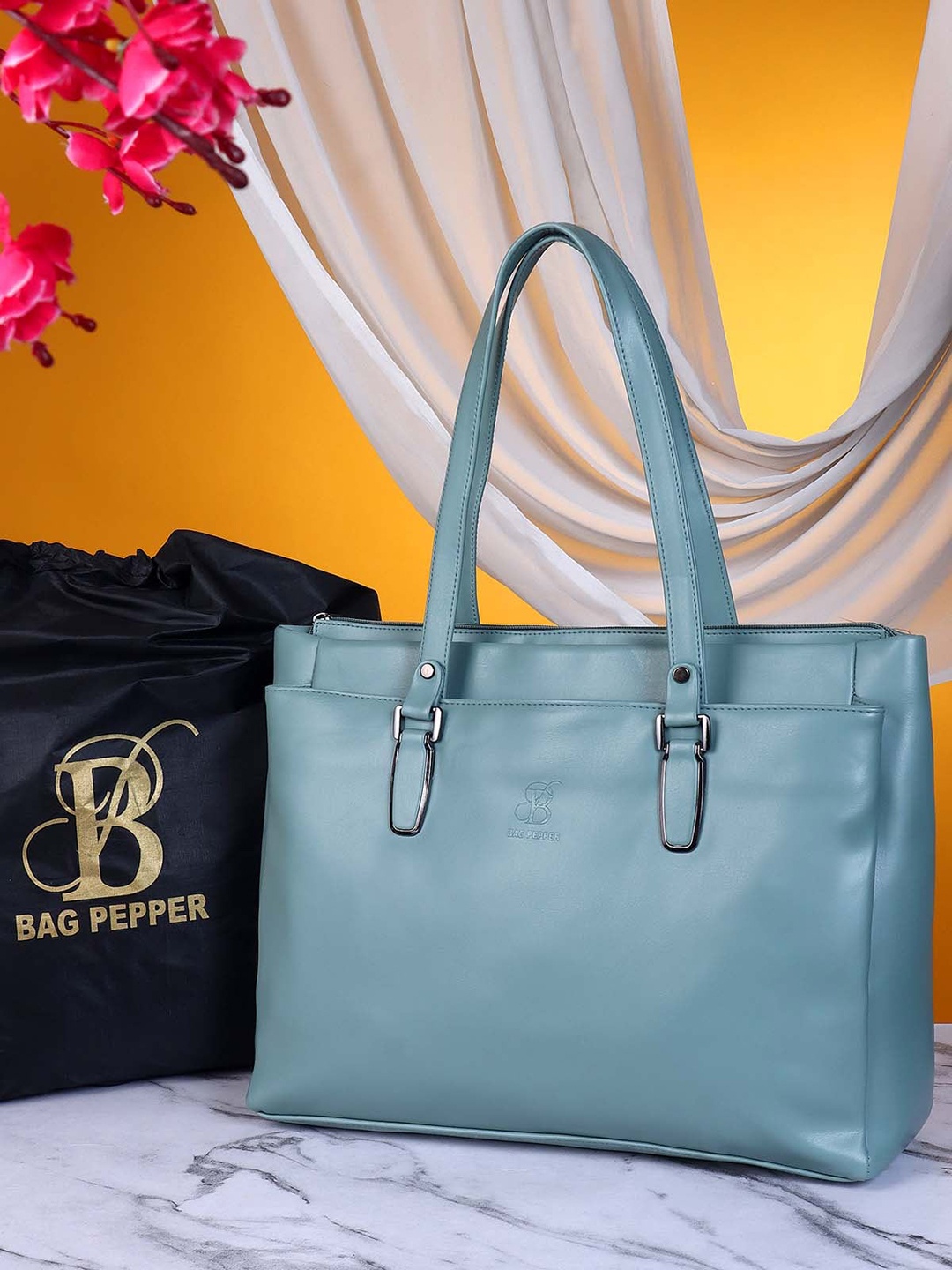 

Bag Pepper PU Shopper Shoulder Bag, Blue