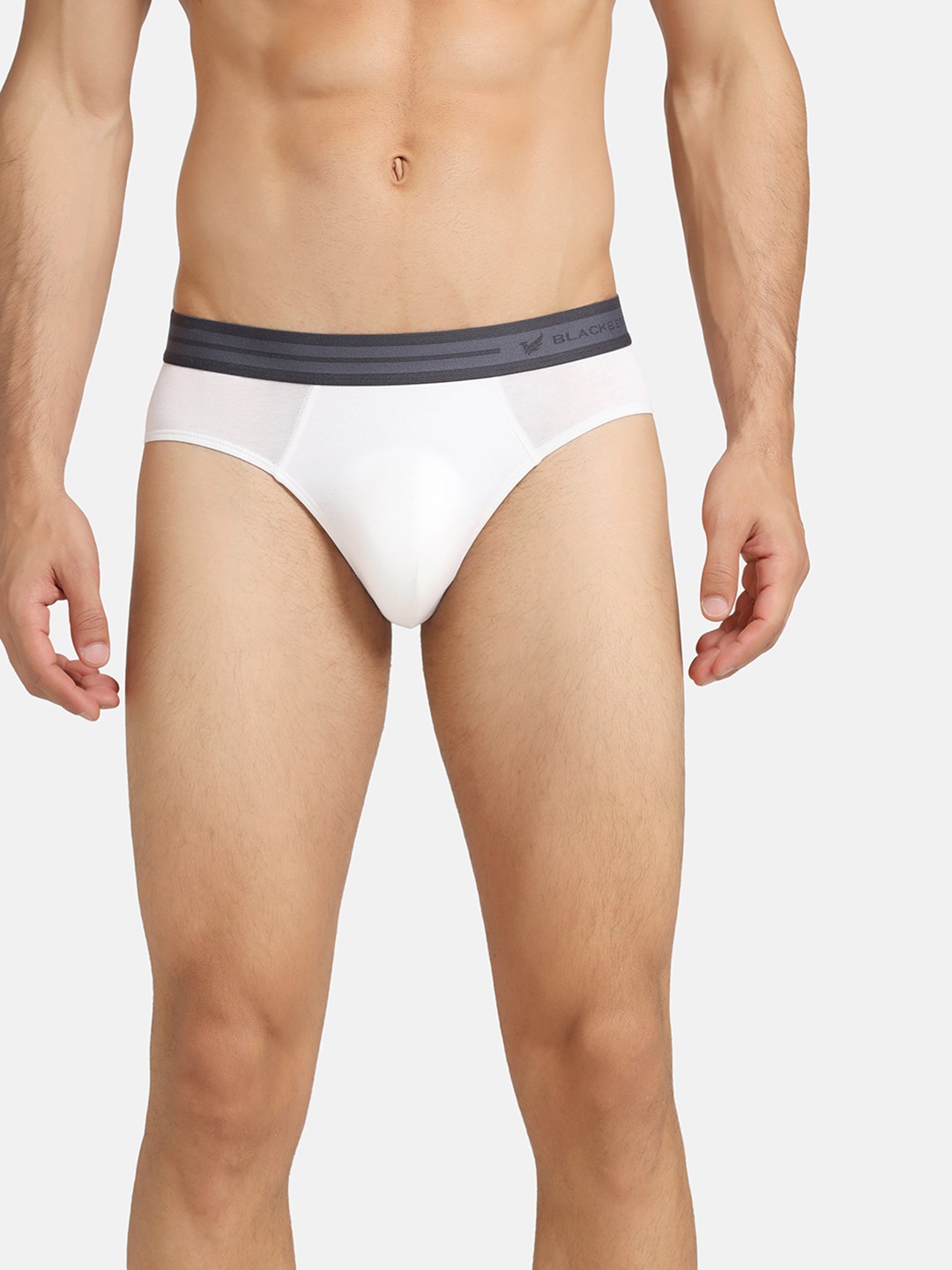 

Blackberrys Mid Rise Basic Briefs IBPM0014W1SS19FX, White