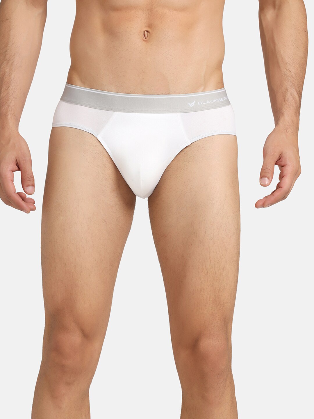 

Blackberrys Mid Rise Basic Briefs IBPM0013W1SS19FX, White