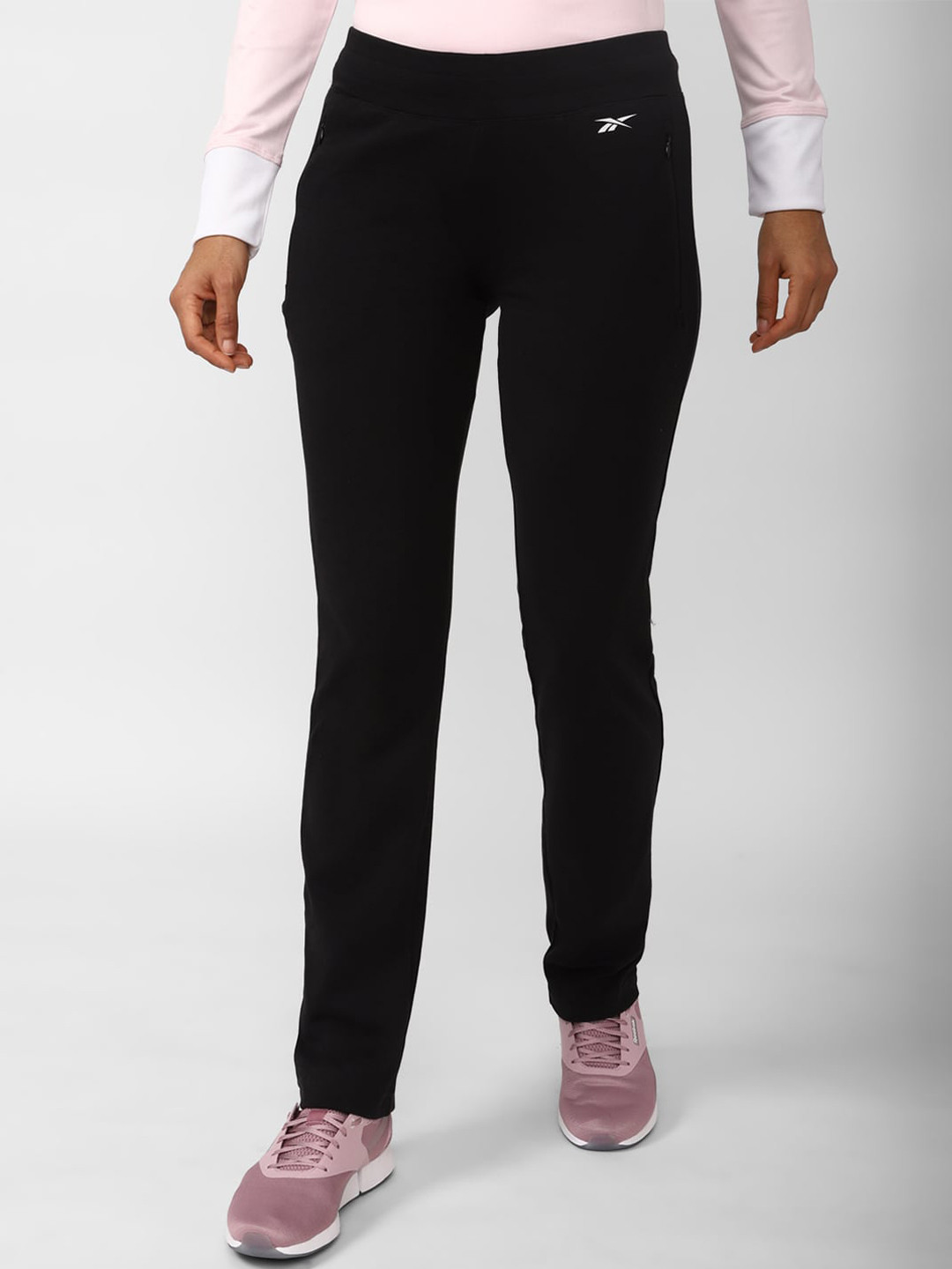 

Reebok Women Training Essentials Mid-Rise Track Pant, Black