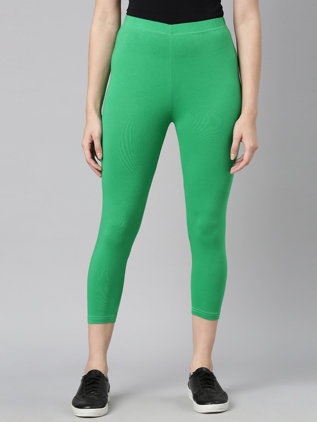 

DIXCY SCOTT Slimz Three-Fourth Length Leggings, Green