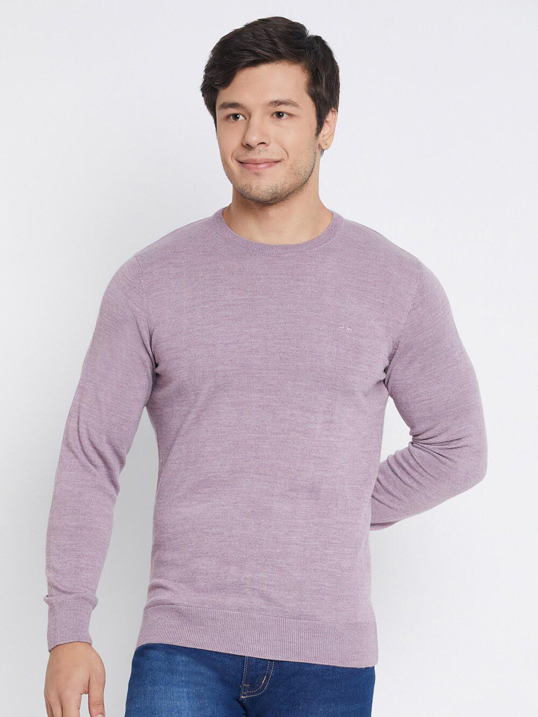 

98 Degree North Ribbed Woollen Pullover, Pink