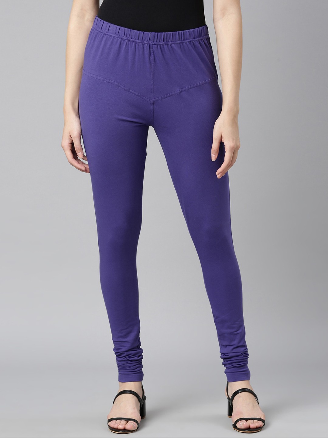 

DIXCY SCOTT Slimz Churidar Length Leggings, Blue